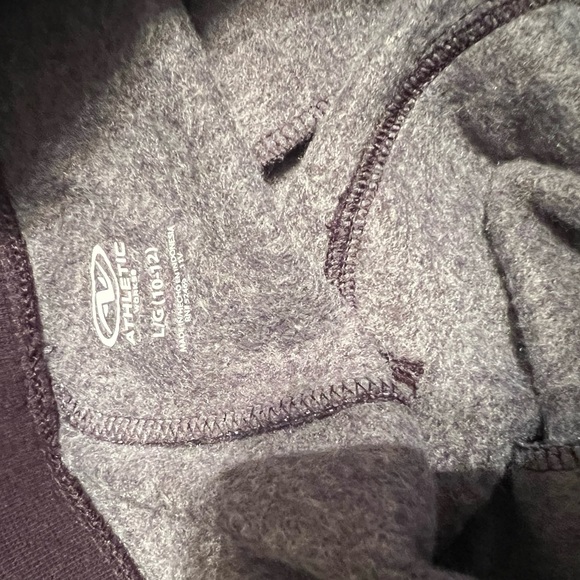 Like New! Boys Athletic Works Gray & Black Sweatpants - Picture 5 of 5